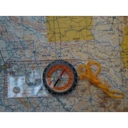 Brújula clásica de senderismo